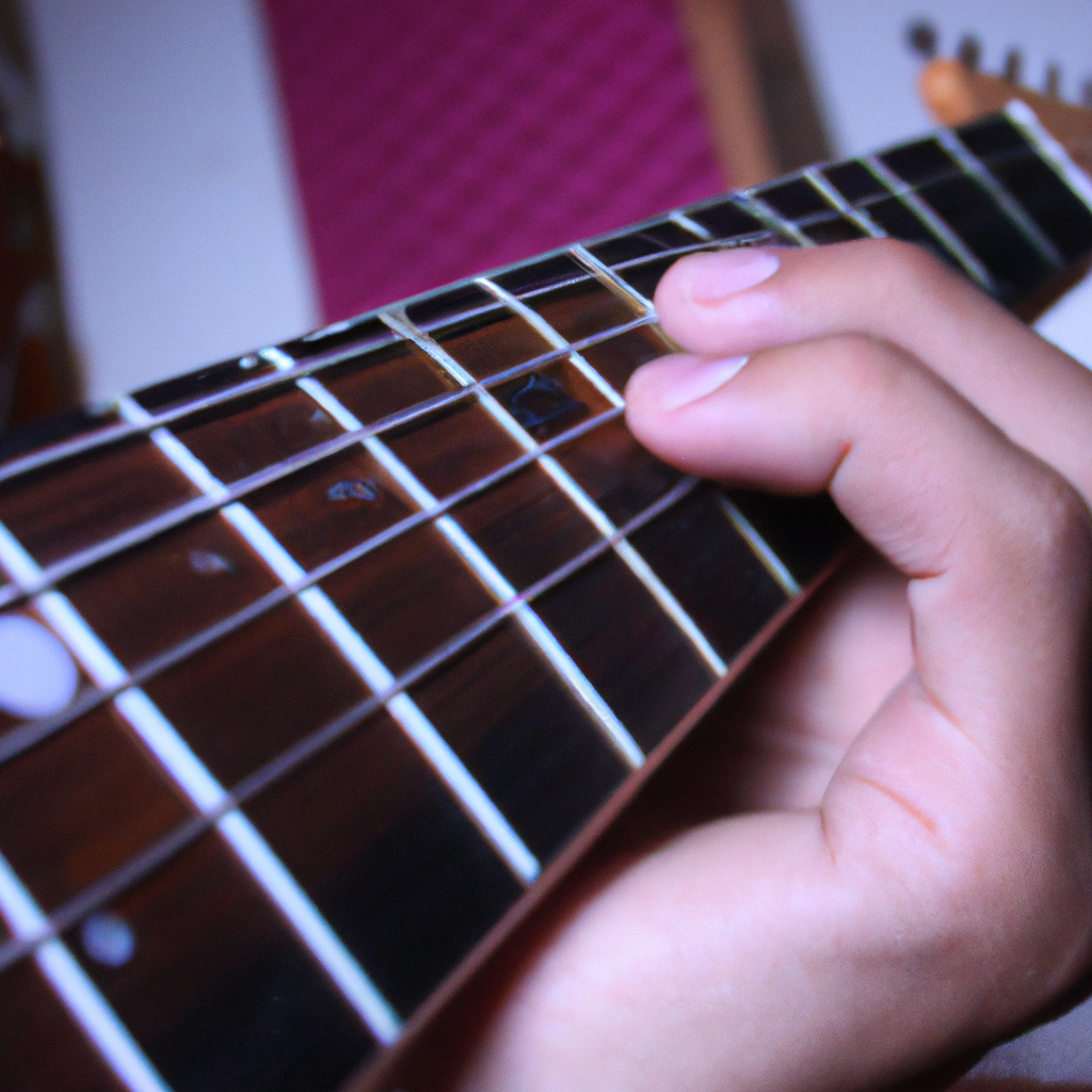 Cómo tocar el acorde FAM en la guitarra