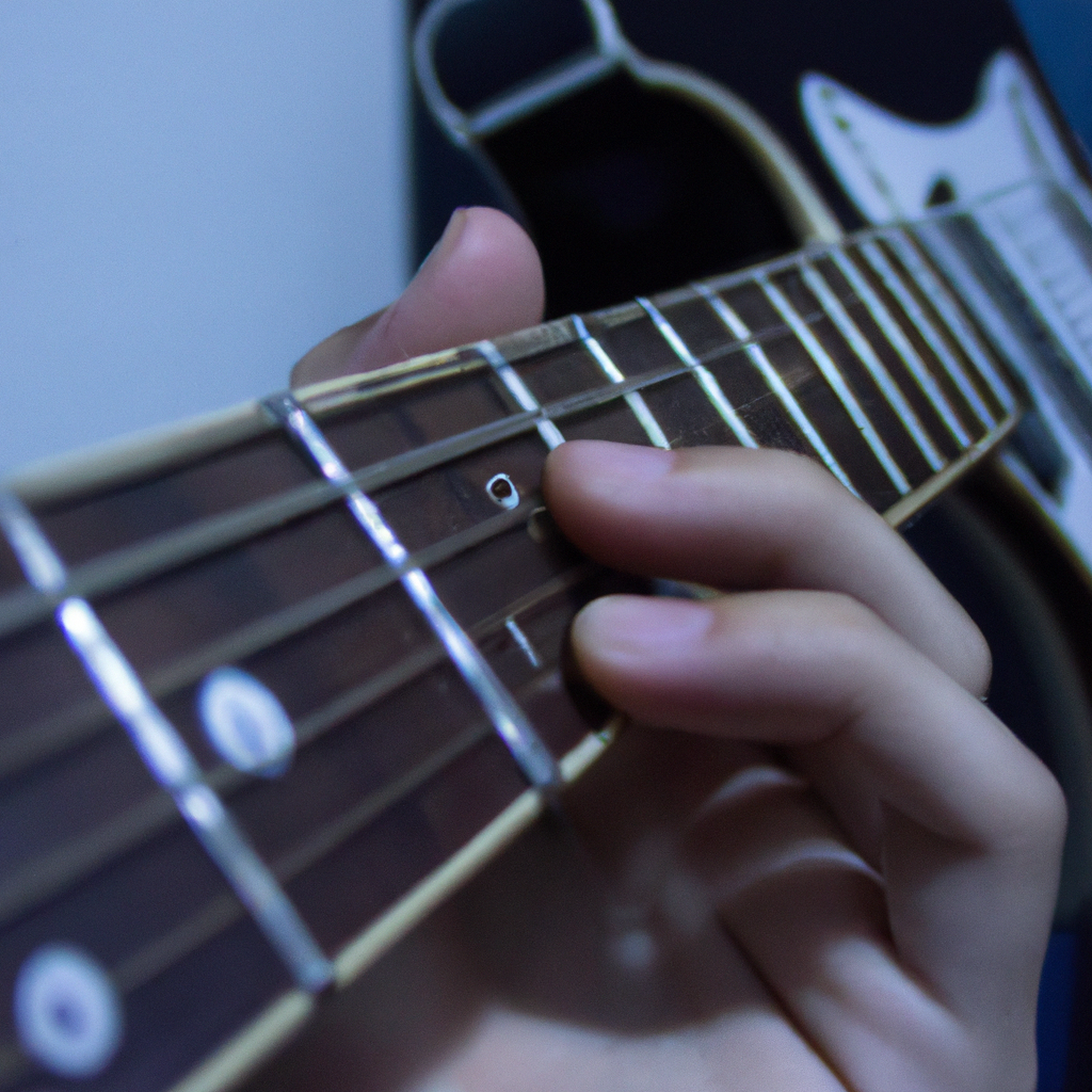 ¿Cómo tocar un C7 en guitarra?