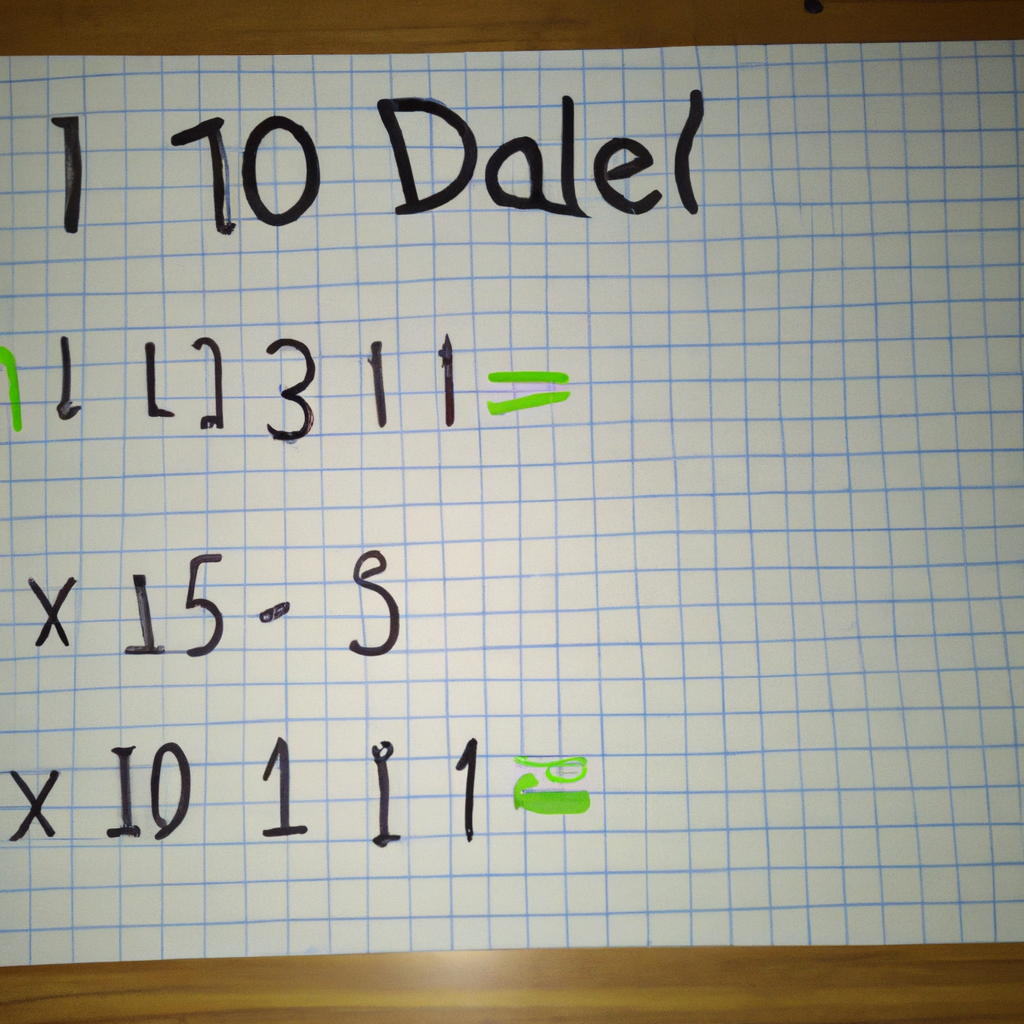 Cómo calcular la escala 1 a 10