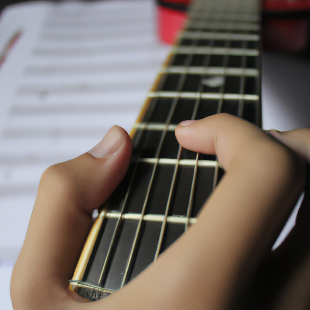 ¿Cómo tocar el acorde B7 en guitarra?”