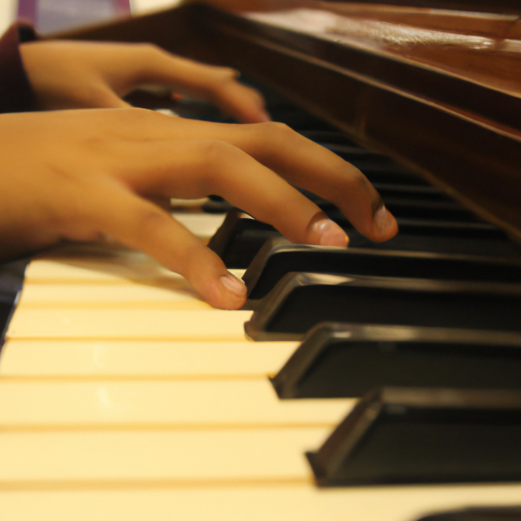 Cómo tocar el acorde Do7 en piano