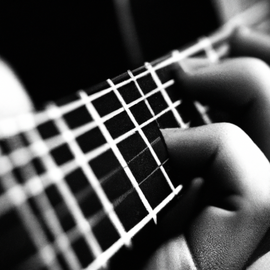 Cómo tocar el acorde Re menor 7 en guitarra