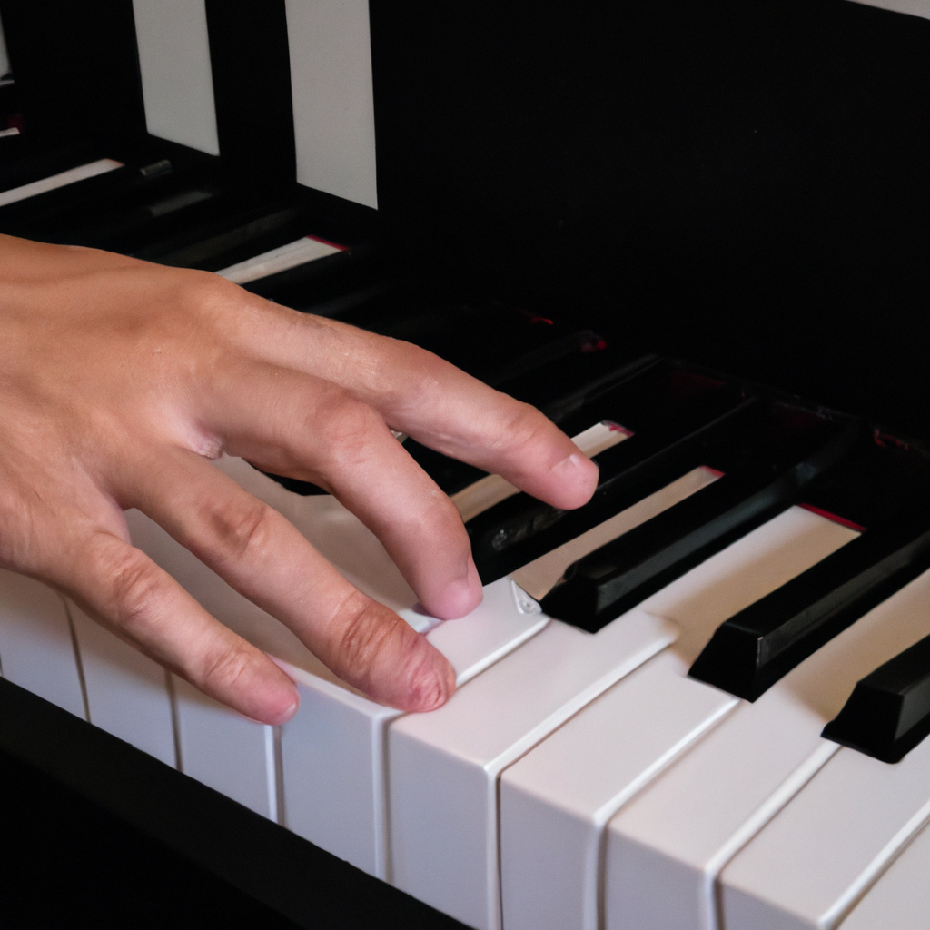 Cómo tocar el Acorde Cdim7 en el Piano