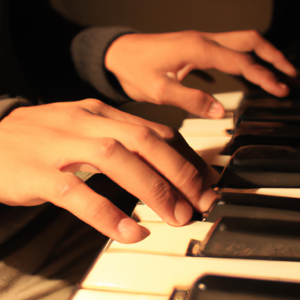¿Cuáles son los acordes mayores del piano?