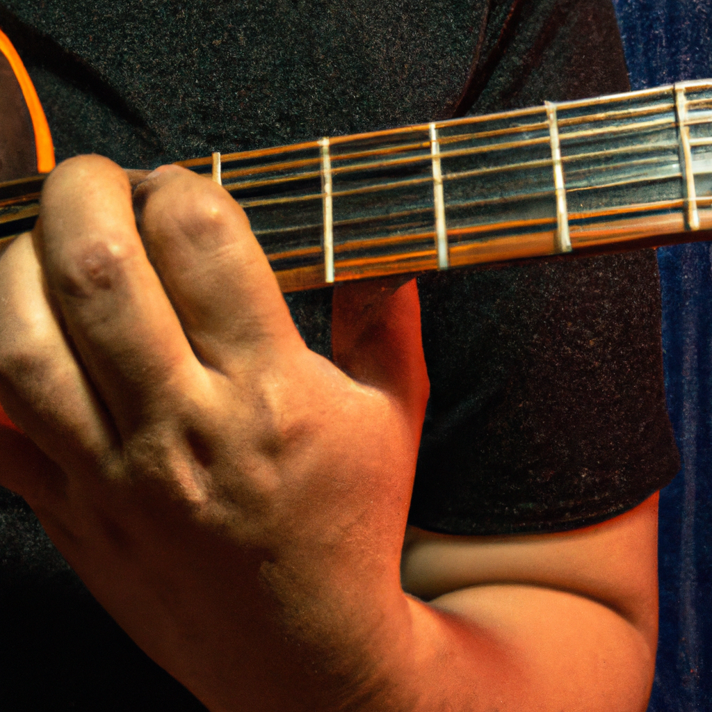 ¿Cuál es la nota Fa menor en guitarra?